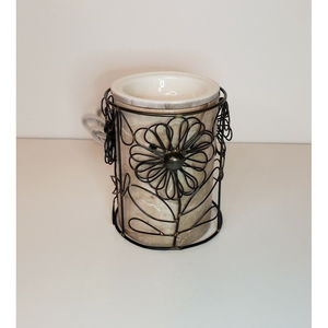 ***NO BULB INCLUDED*** Scentsy Travertine Core Warmer